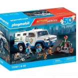 Playmobil Action Heroes transporter z pieniędzmi – edycja jubileuszowa