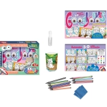 Kolorowanki z 3D okularami ścieralne