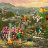 Puzzle Mała czarodziejka Bibi: Zlot małych czarownic 1000 elementów