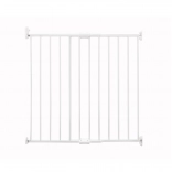 Rozszerzalna bramka bezpieczeństwa Simply do montażu na ścianie, metalowa, 60–97 cm