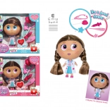 Lalka lekarka z akcesoriami 18 cm – Z dłuższymi włosami