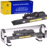 Kolekcjonerski model lokomotywy JNR C50 1:160 w ochronnej gablocie