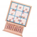 Drewniana gra Sudoku Bigjigs Toys