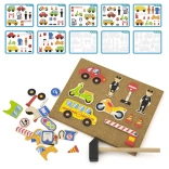 Pinezki z motywami transportu