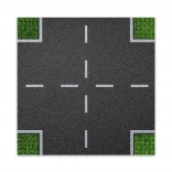 Designowa płyta konstrukcyjna Skrzyżowanie BRIXIES Plus