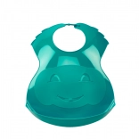 Plastikowy śliniak Deep Peacock