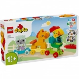 Lego Duplo mój pierwszy zwierzęcy pociąg