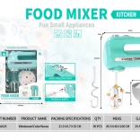 Dziecięcy mikser z obrotowymi trzepaczkami i akcesoriami