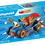 Playmobil Funstars Racing: zapaśnik – zestaw wyścigowy z silnikiem na naciąg