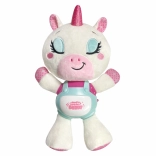 Przytulanka–usypiacz jednorożec z melodiami i światłem 29 cm