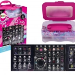 Kreatywny zestaw do tworzenia bransoletek z zawieszkami i koralikami