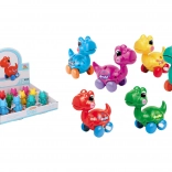 Dinozaur nakręcany plastikowy 10 cm