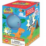 Świecący dinozaur do malowania