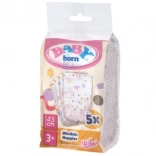 BABY born pieluszki dla lalek 43 cm (5 szt.)