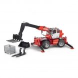 Bruder teleskopowy ładowacz MANITOU MRT 2150 z akcesoriami 1:16