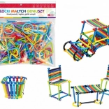 Klocki konstrukcyjne 293 elementy