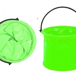 Składany wielofunkcyjny wiadro PVC zielony