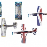 Rzutowy samolot z pianki 24 cm – mix kolorów