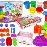 Zestaw do modeliny: słodkości, ciasteczka i lody na patyku