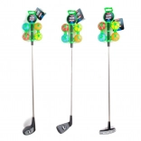Dziecięcy zestaw golfowy – kij i piłeczki (mix kolorów)