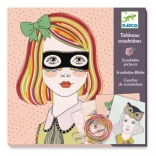 Kolorowe rurki Magiczne fryzury DJECO