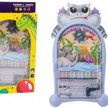 Gra ze stołem pinball smoki i dinozaury niebieski stojak