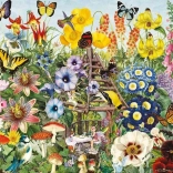 Puzzle Magiczna łąka XL 500 elementów GIBSONS