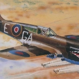 Model samolotu Curtiss P-40K Kittyhawk Mk. III 1/72