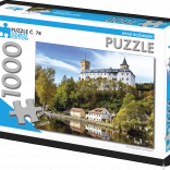 Puzzle Zamek Rožmberk 1000 elementów