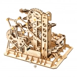 ROKR drewniana kulkowa kolejka – mechaniczna układanka Climber 3D puzzle