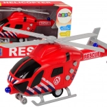 Śmigłowiec ratunkowy z dźwiękiem i światłami