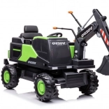 Elektryczna koparka dla dzieci Volvo zielona
