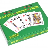 Karty do gry do Canasty w papierowym pudełku