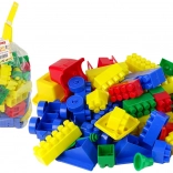 Kolorowe klocki K2 średnie 80 elementów
