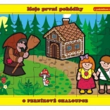 Puzzle Domek z piernika 24 części