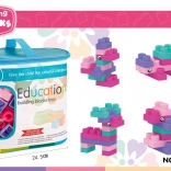 Zestaw miękkich klocków konstrukcyjnych 56 szt.