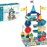 Klocki z torem kulkowym dla dzieci