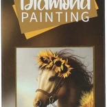 Malowanie diamentowe Koń 14x18 cm