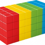 Geomag Magicube Full Color – magnetyczna układanka 128 klocków