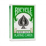 BICYCLE green deck – zielone karty do gry, rozmiar pokerowy