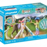 Kreatywny zestaw z koniem i markerami Horses of Waterfall