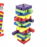 Drewniana wieża układanka