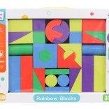 Piankowe klocki 34 szt.