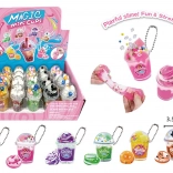 Breloczek z mini slime w kubeczku