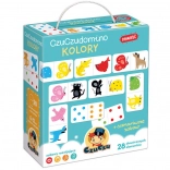 CzuCzu domino kolory – obrazkowe klasyczne