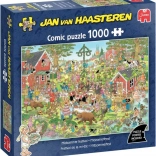 Jumbo puzzle Jan van Haasteren letni festiwal 1000 elementów