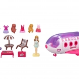 Samolot z lalką i akcesoriami 28 cm