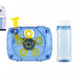 Mechaniczna wytwornica baniek w kształcie aparatu 9 × 9 cm z płynem