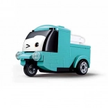 Sluban turkusowa ciężarówka nakręcana z oczami