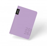 Dzienny terminarz A5 2026 PASTELINI fioletowy
